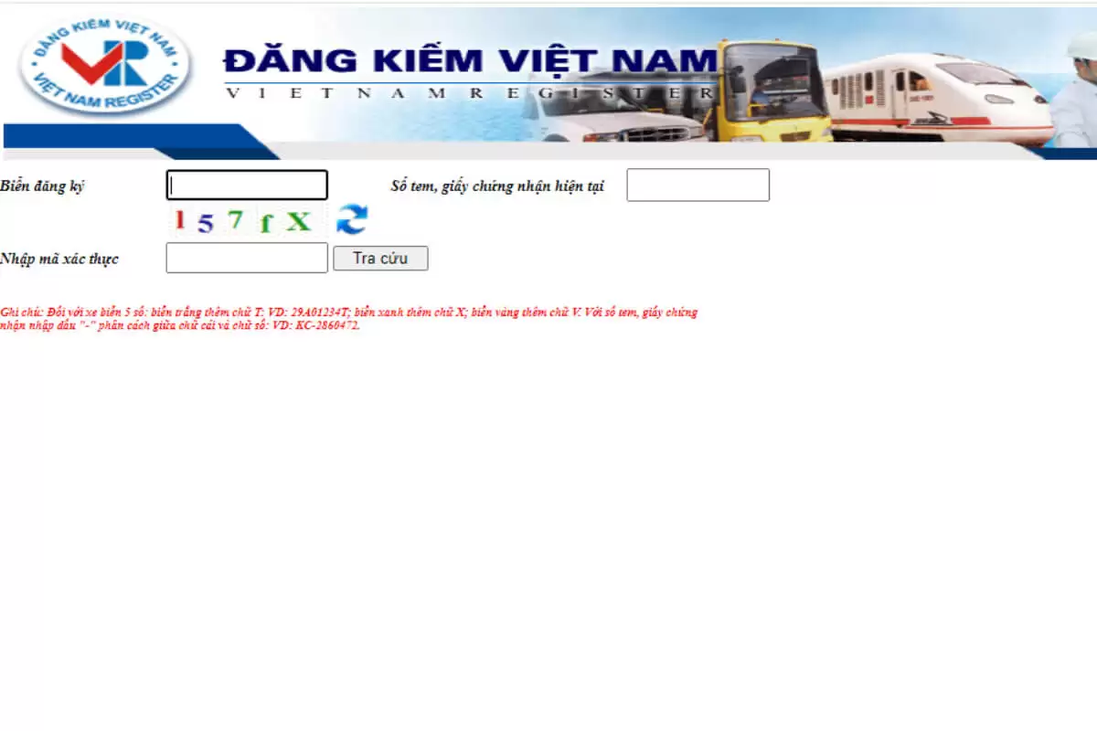 Tra cứu phạt nguội xe máy, ô tô qua website Đăng kiểm Việt Nam